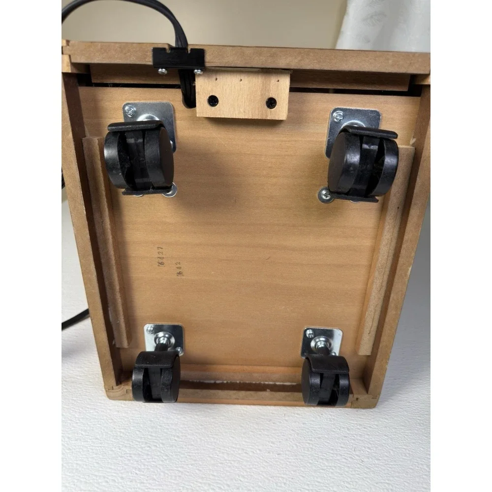 Portable Space Heater 1500-Watt Infrared Floor Mount with Dual Heating System